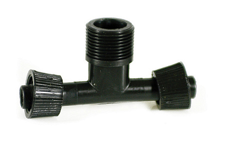Тройник 16*3/4*16 с гайкой (846) Irritec